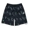 FILA FUSION Full Print Baseball Woven Sports 5-Inch Shorts 'Black Teal' T11M132601F-BK sold by KicksCrew