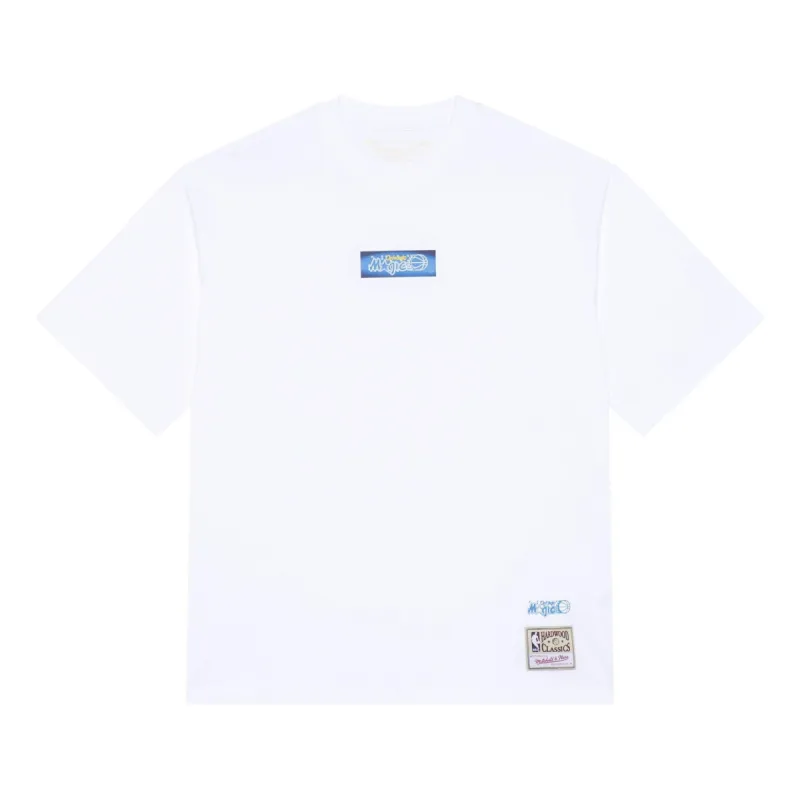 Mitchell & Ness x NBA Orlando Magic T-Shirt 'White' MNJYSST23022BOX-WHITE sold by KicksCrew