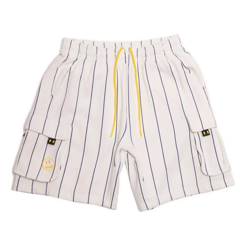 Drew House Cargo Sweatshort 'Navy Pinstripe' DR-SS22-404 sold by KicksCrew