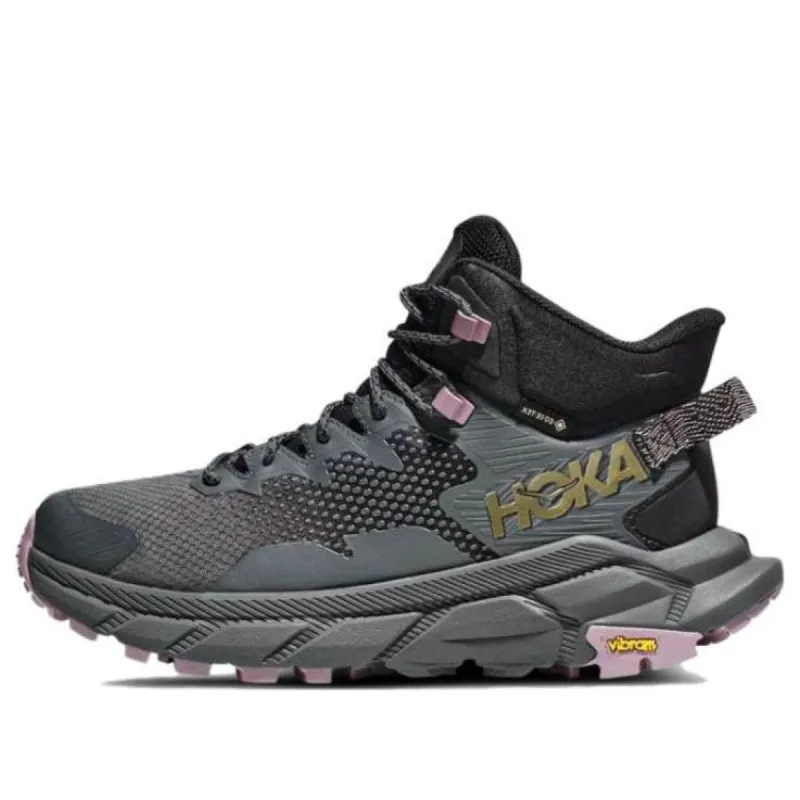 (WMNS) Hoka One One Trail Code GORE-TEX 'Black Castlerock' 1123166-BCSTL sold by KicksCrew