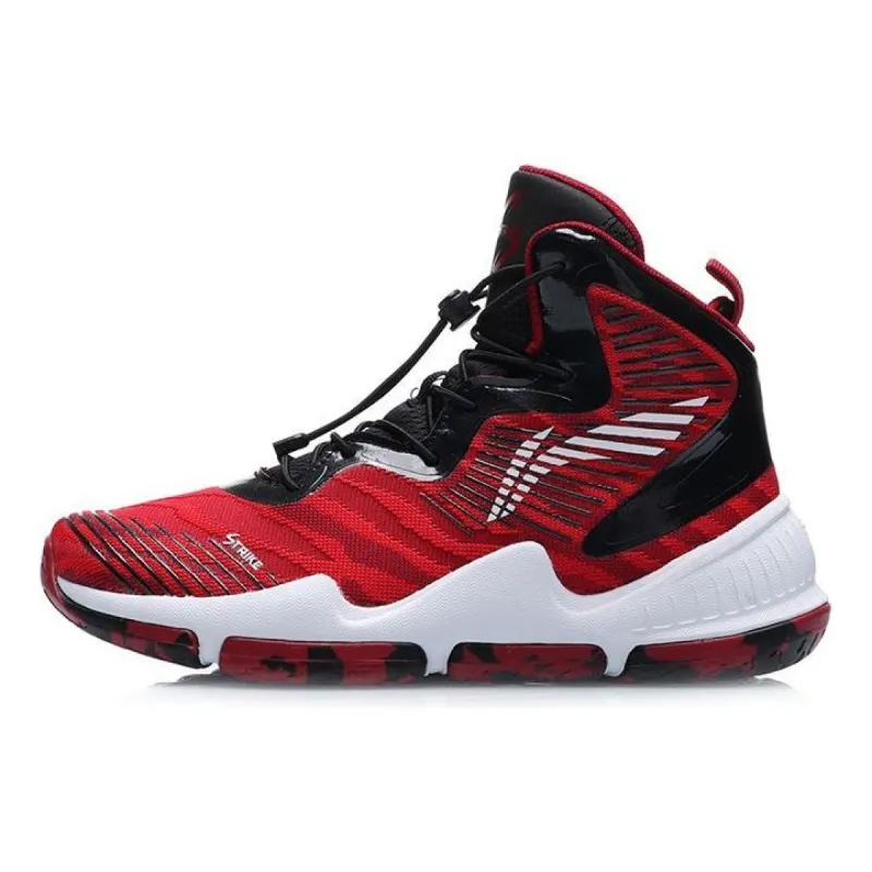 (GS) Li-Ning Strike Mid 'Red Black' YKBP006-17 sold by KicksCrew