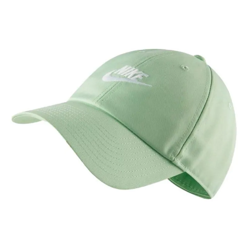 Nike Sportswear Heritage86 Futura Washed Cap 'Pastel Green White' 913011-390 sold by KicksCrew