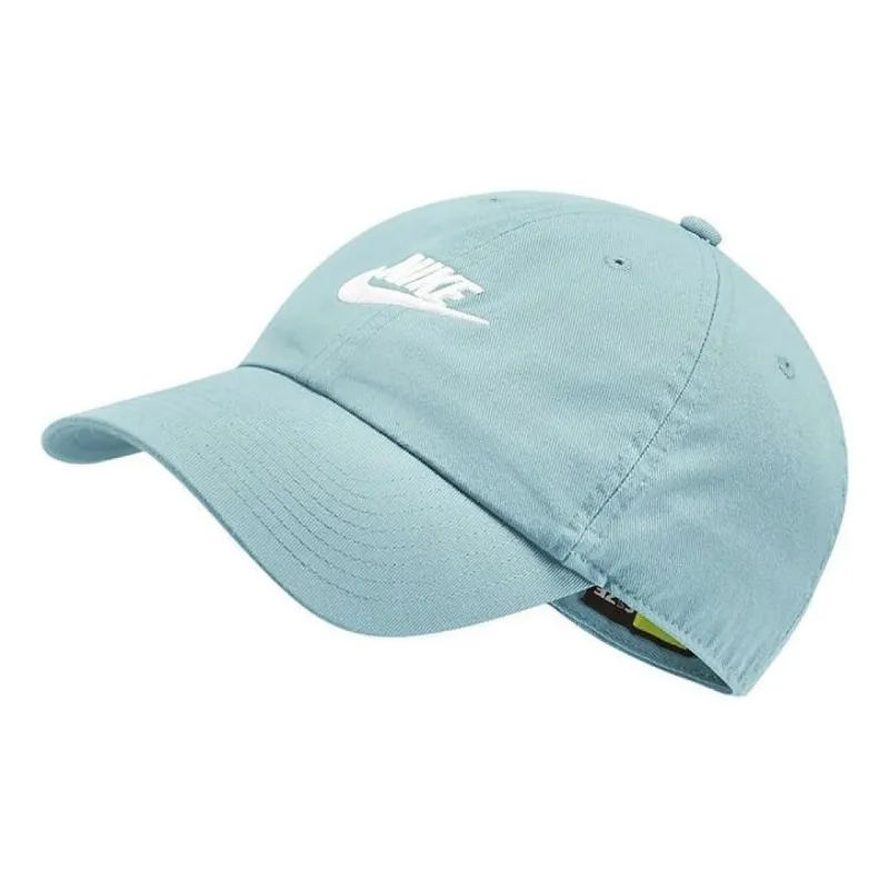 Nike Sportswear Heritage86 Futura Washed Cap 'Light Dew White' 913011-382 sold by KicksCrew