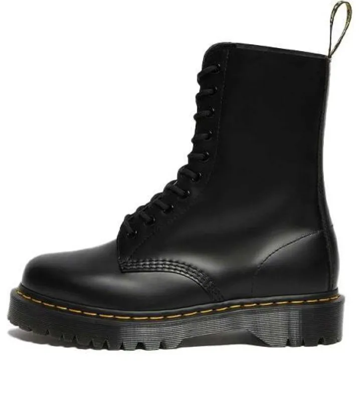 Dr.Martens 1490 Bex Smooth Leather Mid Calf Boots 'Black' 26202001 sold by KicksCrew