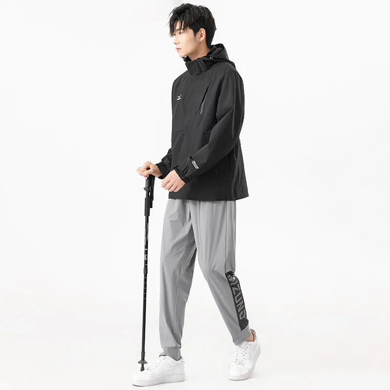 Mizuno Logo Outdoor Jacket 'Black' A2CE3112 sold by KicksCrew product image thumbnail 3