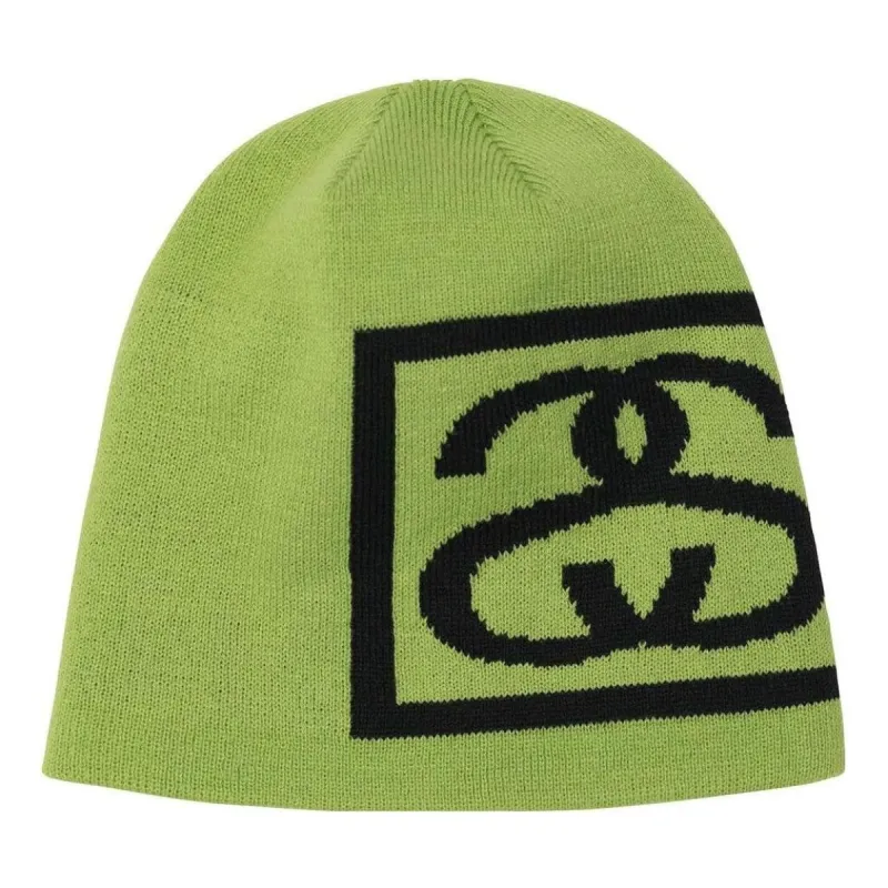 Stussy SS Link Skull Cap 'Lime' 1321117 sold by KicksCrew
