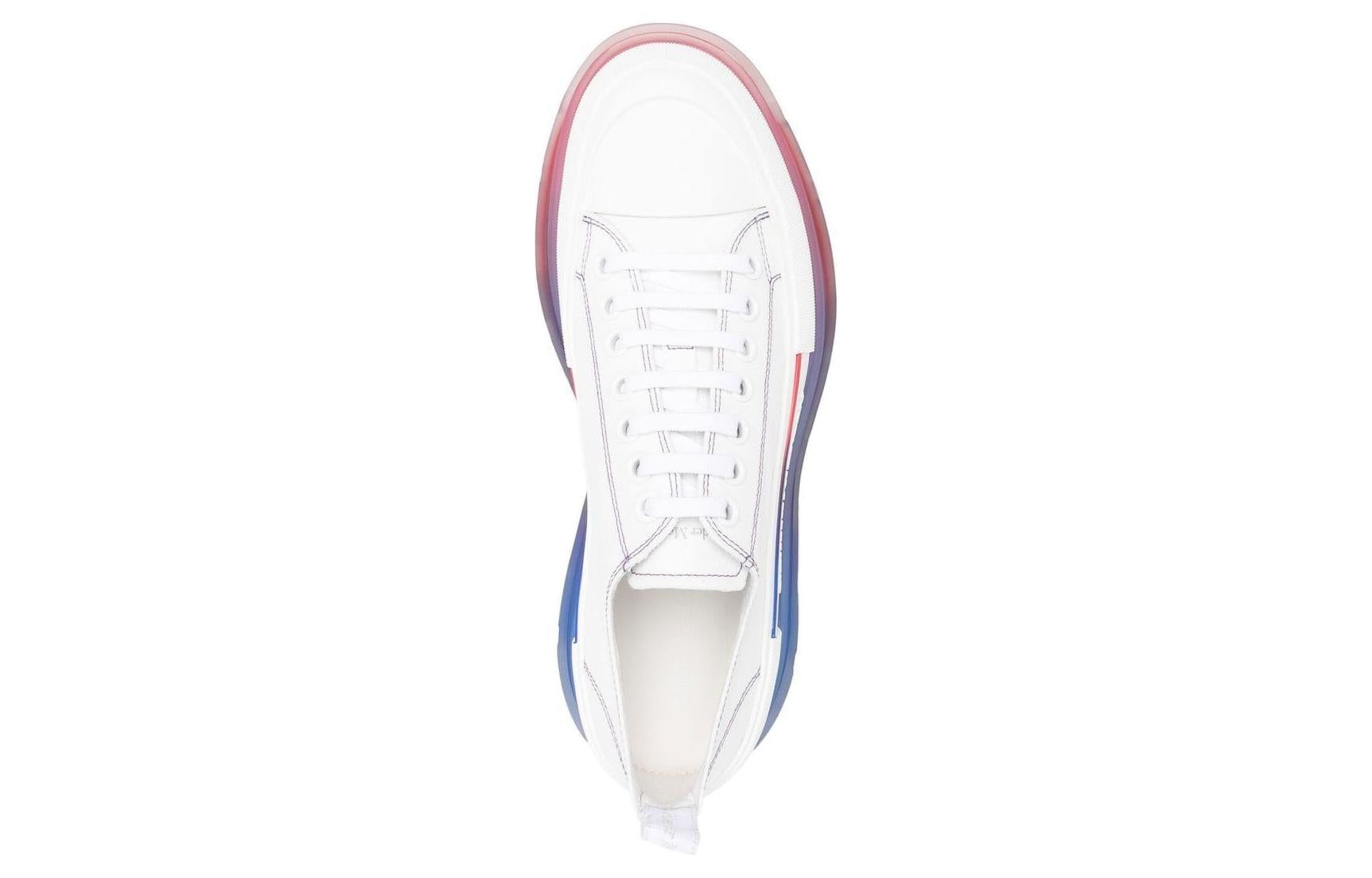 Alexander McQueen Tread Slick Low Lace Up Shoes 'White Multi' 705660W4TGE8994 sold by KicksCrew product image thumbnail 3