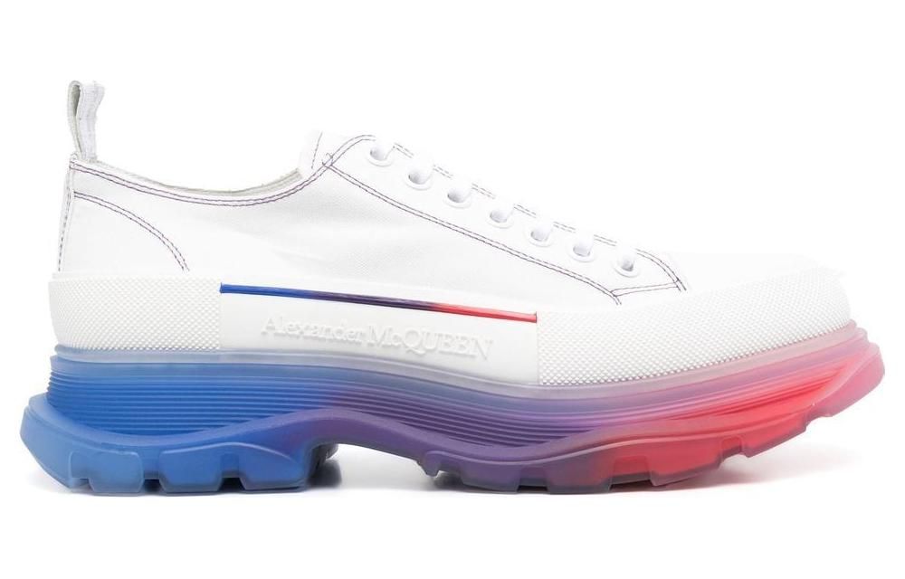 Alexander McQueen Tread Slick Low Lace Up Shoes 'White Multi' 705660W4TGE8994 sold by KicksCrew product image thumbnail 2