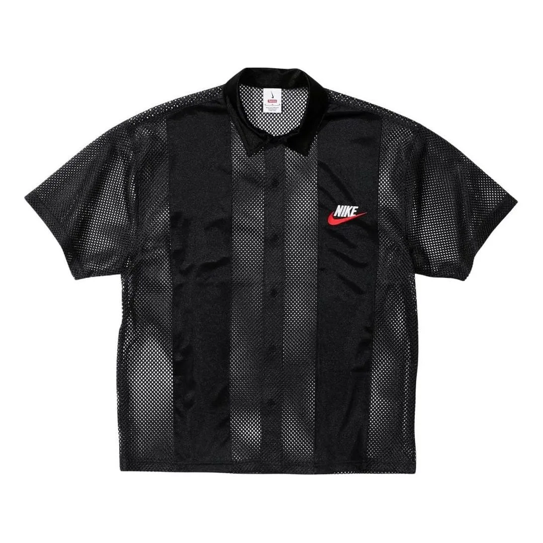 Supreme x Nike Mesh S/S Shirt 'Black' SUP-SS24-166 sold by KicksCrew