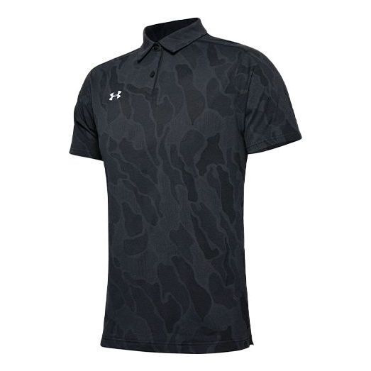Under Armour Vanish Jacquard Polo Shirt 'Black' 1350217-001 sold by KicksCrew