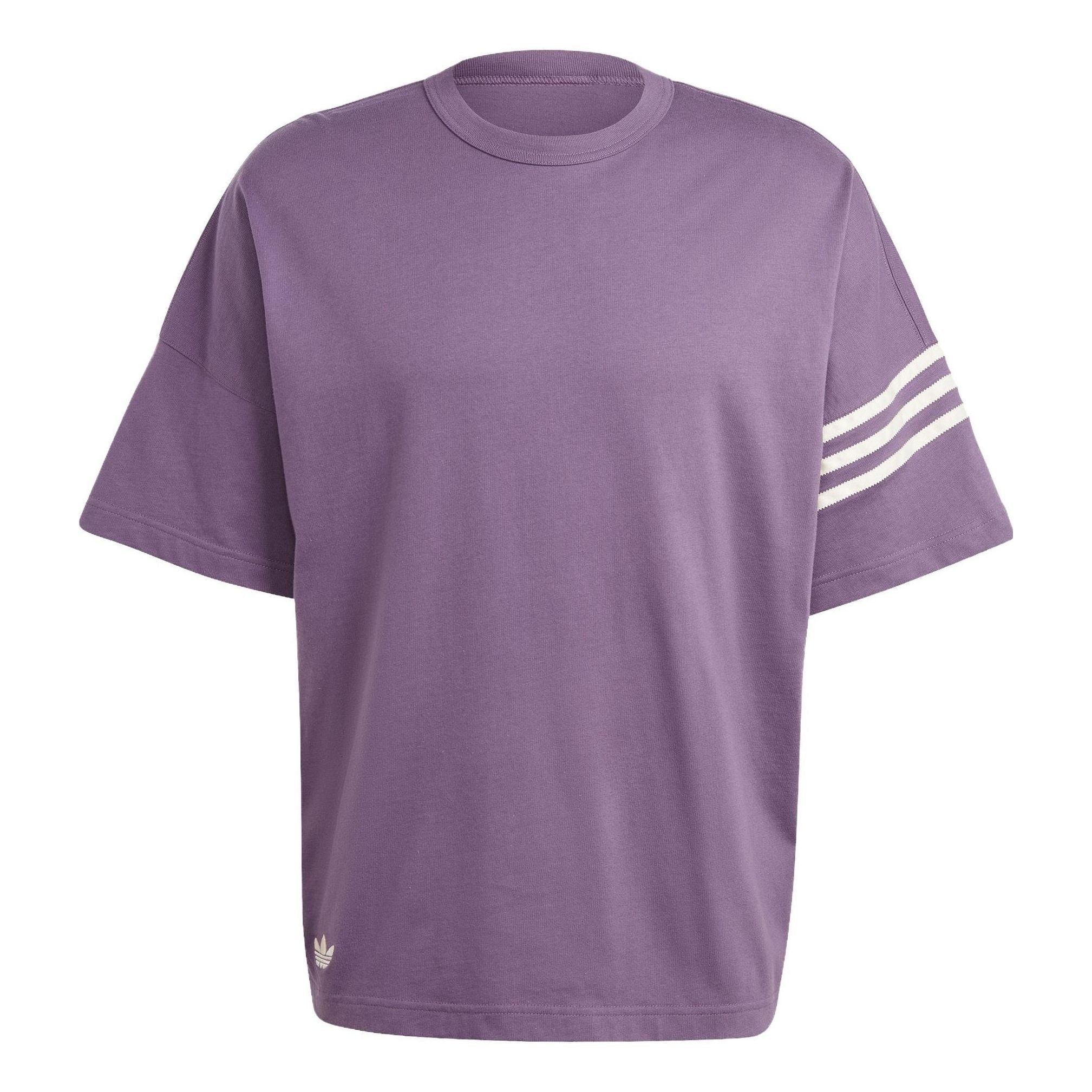 Adidas Originals Adicolor Neuclassics T-Shirts 'Purple' IN4674 sold by KicksCrew