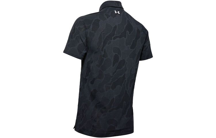 Under Armour Vanish Jacquard Polo Shirt 'Black' 1350217-001 sold by KicksCrew product image thumbnail 2