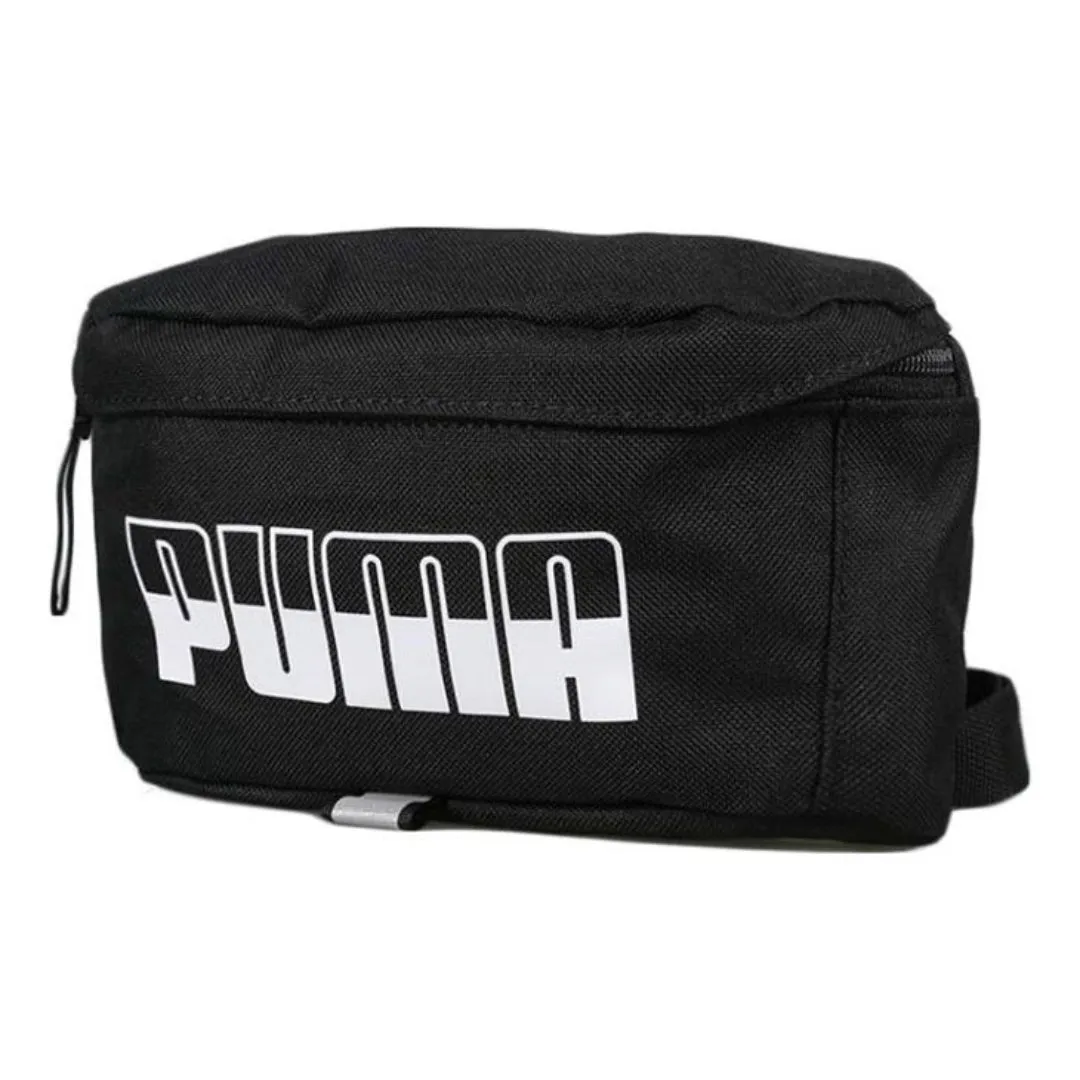 PUMA Plus Waist Bag 'Black White' 075751-01 sold by KicksCrew