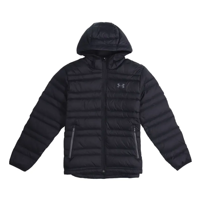 Under Armour Down Hooded Winter Jacket 'Black' 1342738-001 sold by KicksCrew