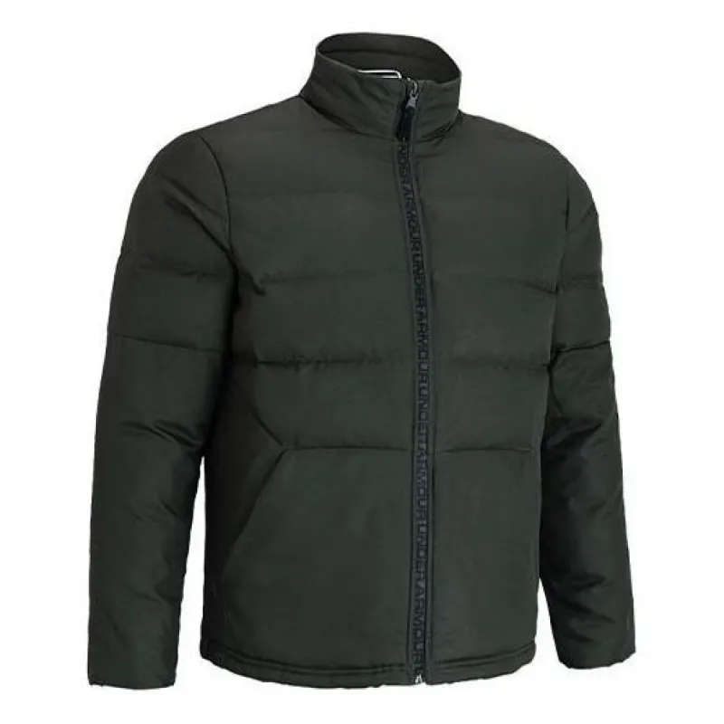 Under Armour UA Sportstyle Down Jacket 'Dark Green' 1342702-310 sold by KicksCrew