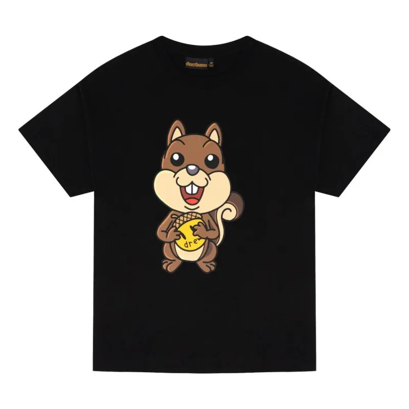 Drew House Sherman T-shirt 'Black' DR-FW22-1230 sold by KicksCrew
