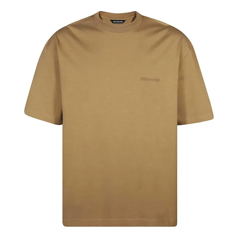 Balenciaga Turn Slit T-Shirt 'Beige' 675016TLVB30950 sold by KicksCrew
