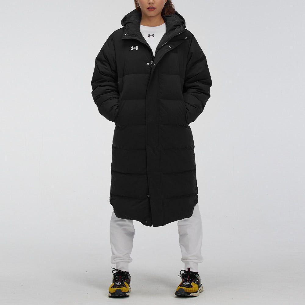 Under Armour Long Puffer Jacket 'Black' 21600802-001 sold by KicksCrew product image thumbnail 3
