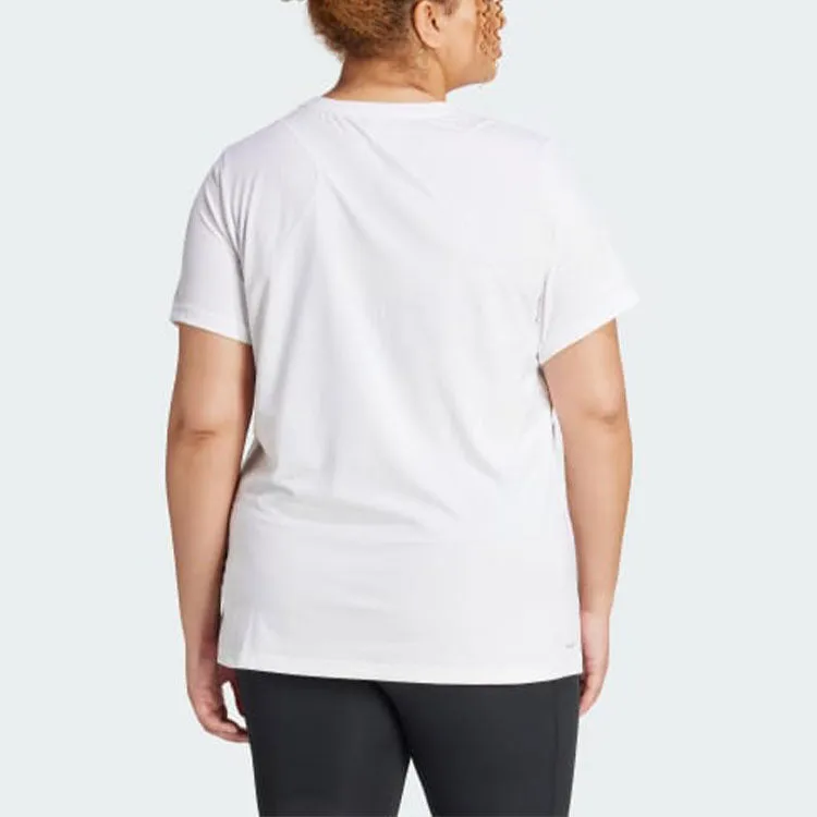 (WMNS) adidas Designed for Training T-shirt 'White' IY1775 sold by KicksCrew product image thumbnail 3