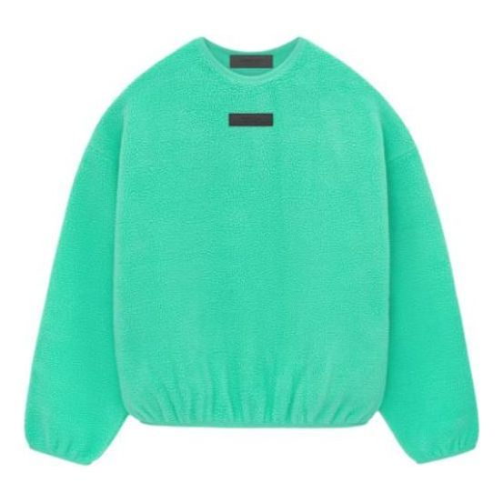 Fear of God Essentials SS24 Polar Fleece Crewneck 'Mint Leaf' 192SP244702F sold by KicksCrew