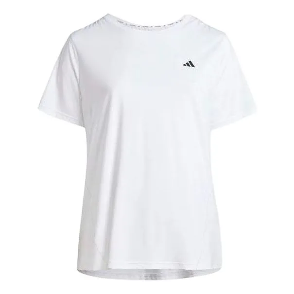 (WMNS) adidas Designed for Training T-shirt 'White' IY1775 sold by KicksCrew