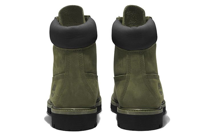 Timberland 6 Inch Premium Waterproof Boots 'Green Nubuck' A2KZQW sold by KicksCrew product image thumbnail 4