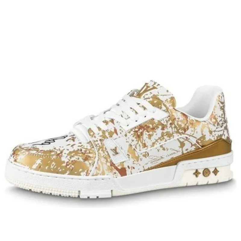 LOUIS VUITTON x LEE QUIÑONES Trainers 250 'Gold' 1A9V64 sold by KicksCrew
