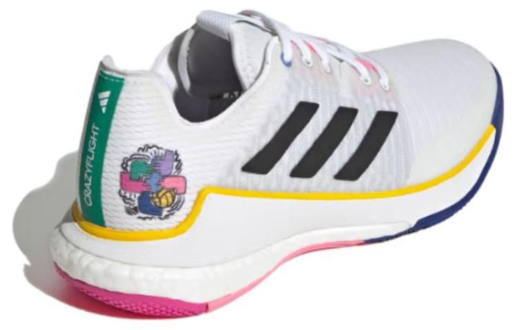 (WMNS) Adidas Crazyflight 'White Pink Blue' HP3340 sold by KicksCrew product image thumbnail 4