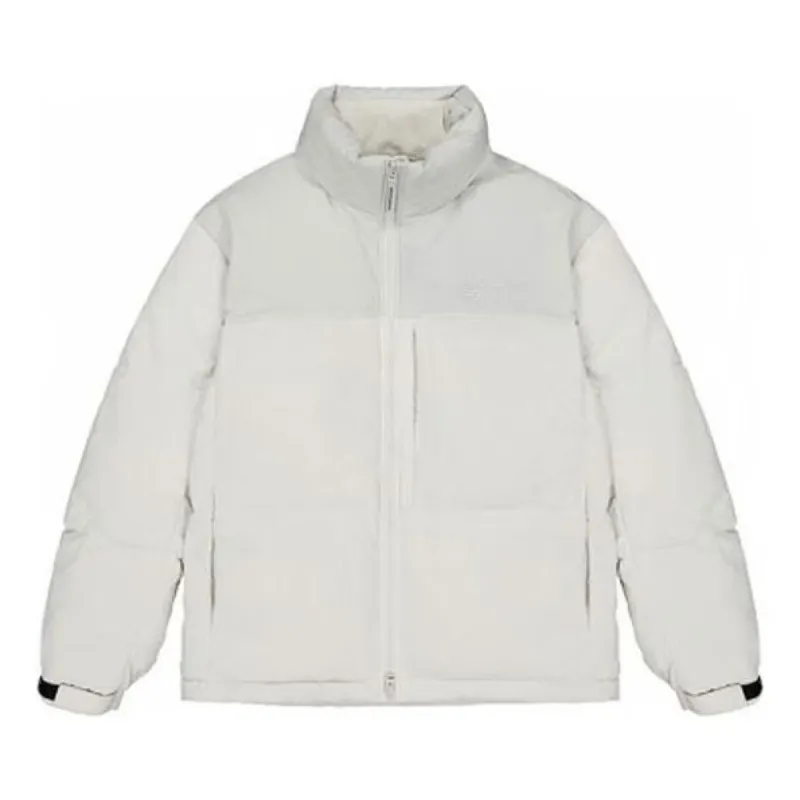 New Balance Winter Puffer Coat 'White' NPD49011-LGR sold by KicksCrew
