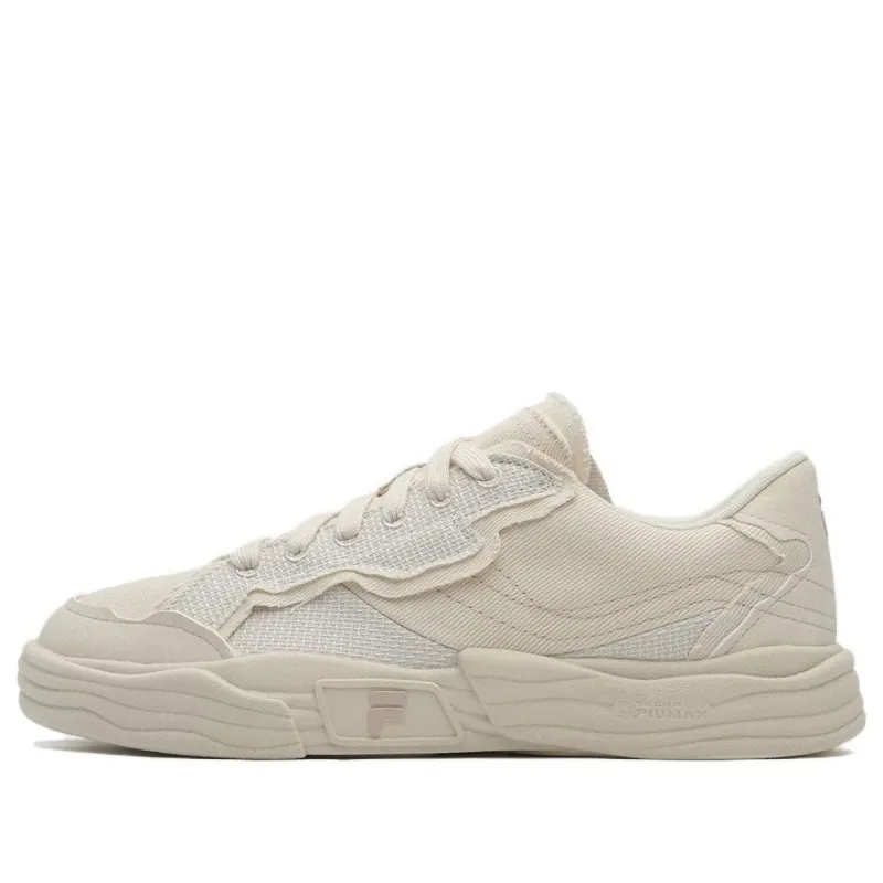 (WMNS) FILA FUSION Lifestyle Skate Shoes 'Beige' T12W332101FWR sold by KicksCrew