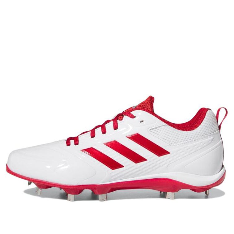 adidas Stabile 5 Low Cleats 'Red White' GV9372 sold by KicksCrew
