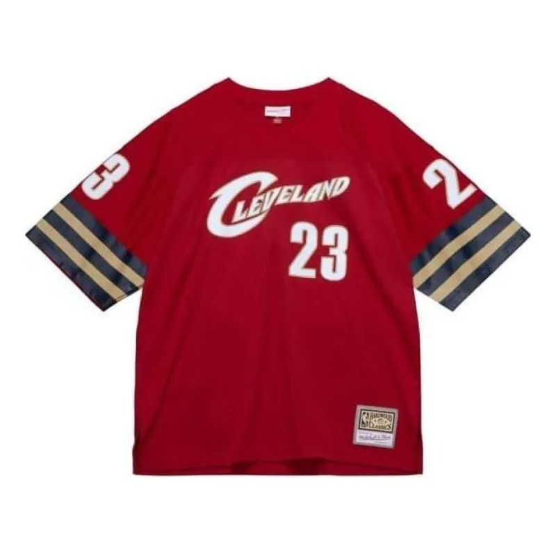 Mitchell & Ness x NBA Audible Cleveland Cavaliers Jersey 'LeBron James 23' TNMP4846-CCAYYLJARED1 sold by KicksCrew