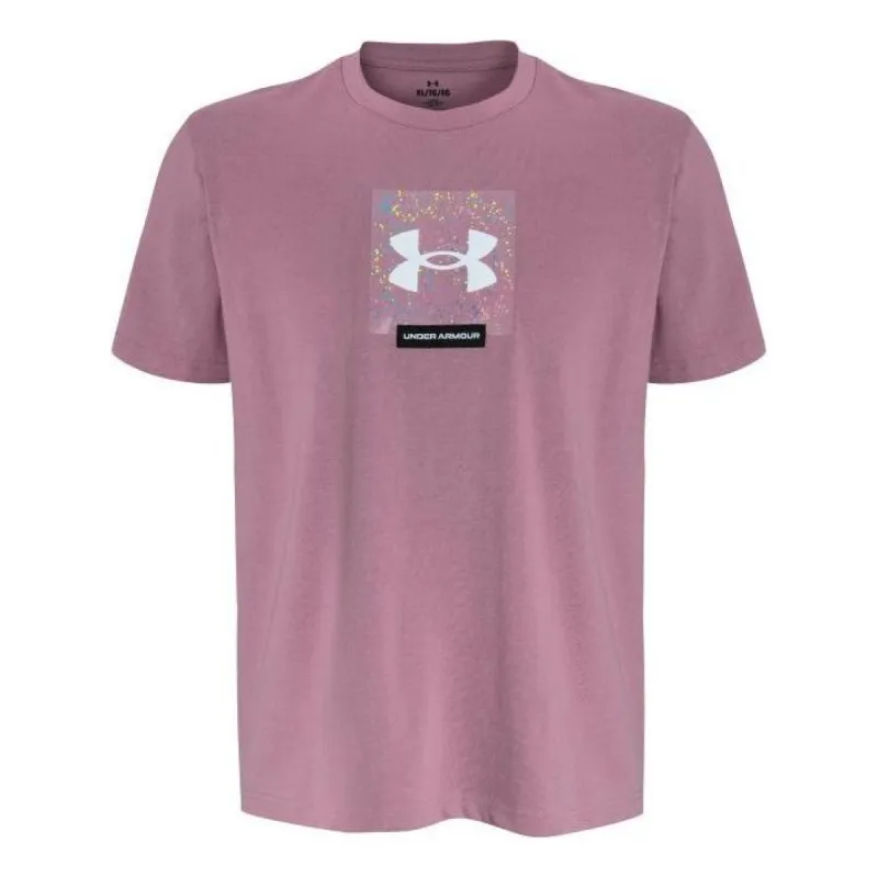 Under Armour Boxed Heavyweight T-shirt 'Pink' 1379110-697 sold by KicksCrew