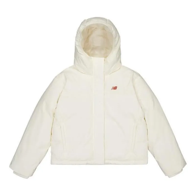 New Balance Puffer Down Jacket 'White' NPD43212 sold by KicksCrew