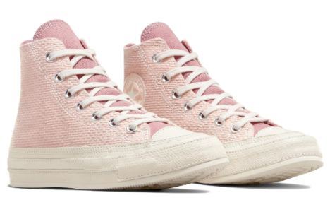 Converse Chuck Taylor 70s Hi Logo Patch Sneakers 'Pink' A04620C sold by KicksCrew