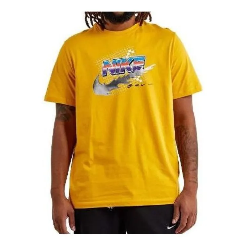 Nike Racing T-Shirt 'Yellow Gold' DR7994-752 sold by KicksCrew