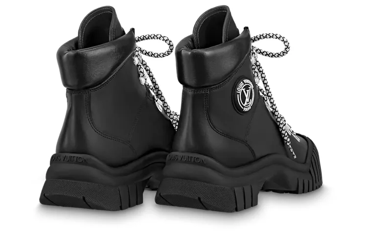 (WMNS) LOUIS VUITTON LV Ruby Flat Ranger Boots 'Black' 1AAM5U sold by KicksCrew product image thumbnail 3