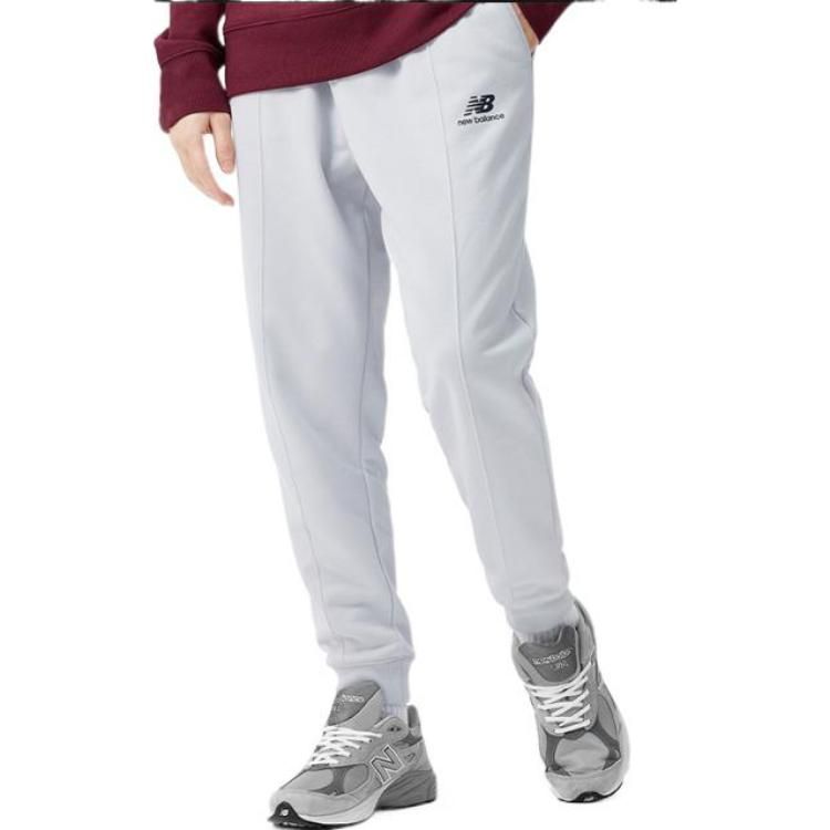 New Balance Logo Casual Joggers 'Grey Black' AMP11313-OGR sold by KicksCrew product image thumbnail 3