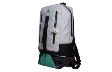 Nike Air Jordan Retro 11 backpack 'White/Green' 9A1971-W51 sold by KicksCrew