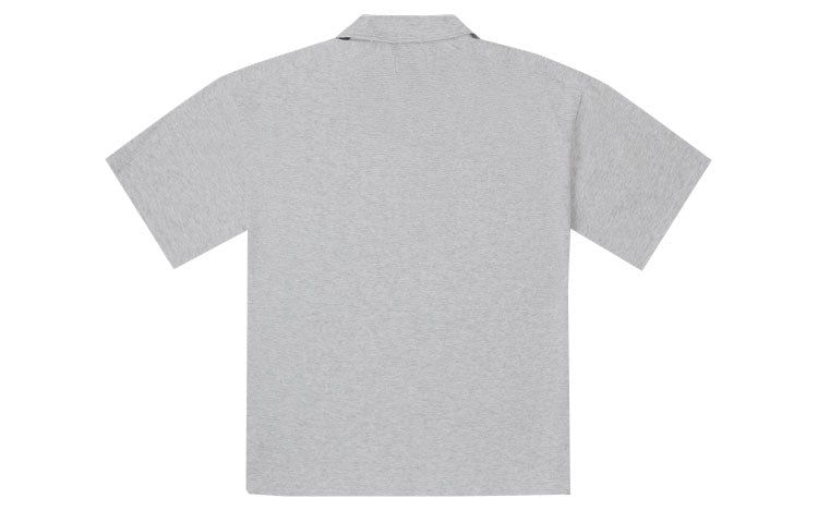 Converse Waffle Polo Shirt 'Grey' 10027230-A02 sold by KicksCrew product image thumbnail 2