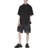 Balenciaga Tape Type Short Sleeve Shirt Large Fit 'Black' 738761TNM601000 sold by KicksCrew