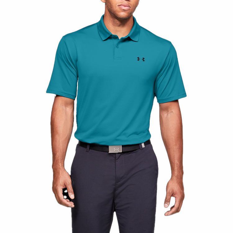 Under Armour Performance 2.0 Polo Shirt 'Green Teal' 1342080-450 sold by KicksCrew product image thumbnail 3