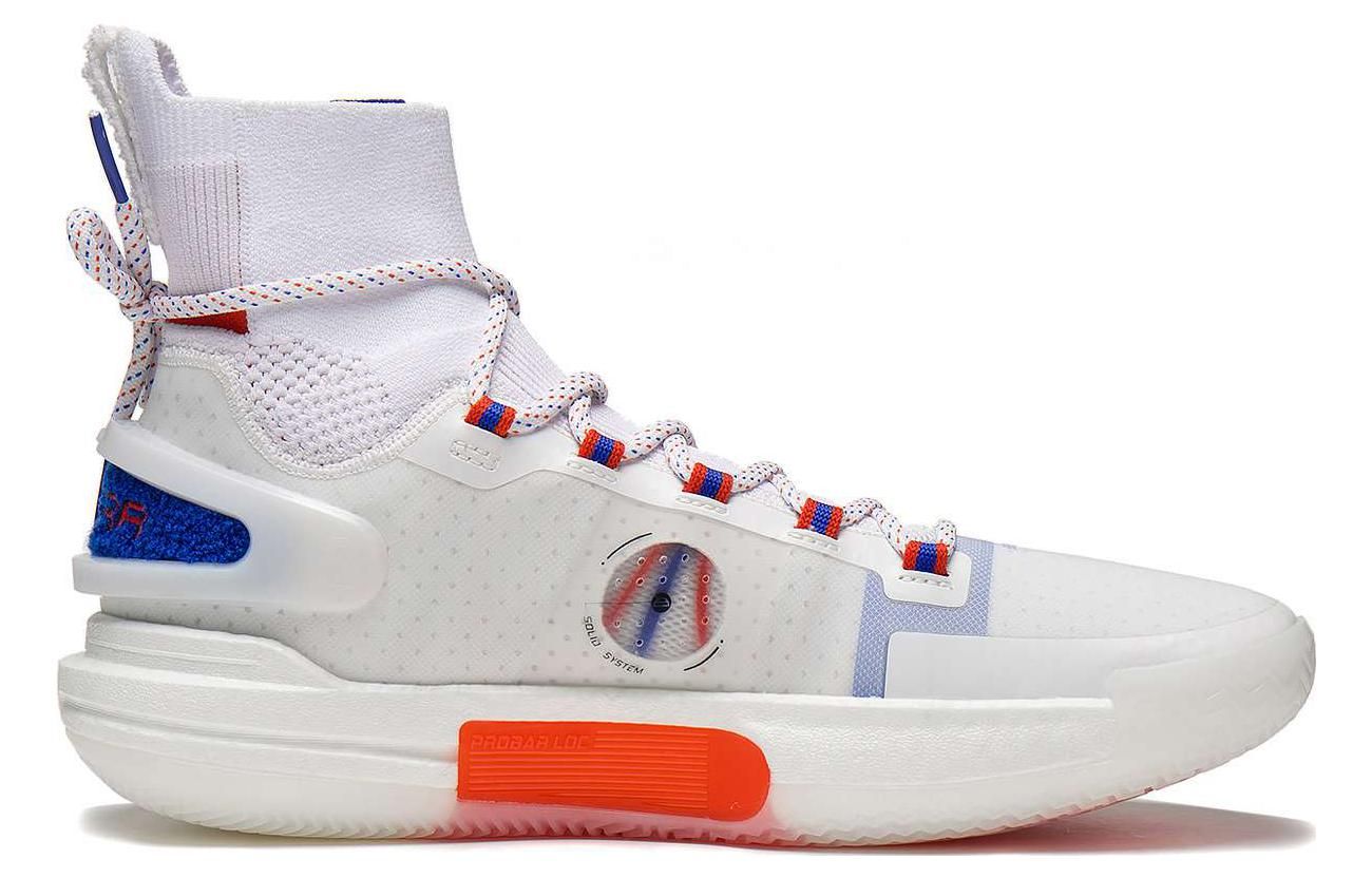 Li-Ning Speed 9 High 'White Red Blue' ABAT013-2 sold by KicksCrew product image thumbnail 3