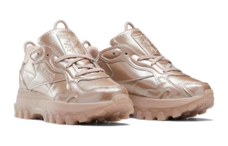 (GS) Reebok Cardi B x Classic Leather 'Rose Gold Champagne' HR0435 sold by KicksCrew