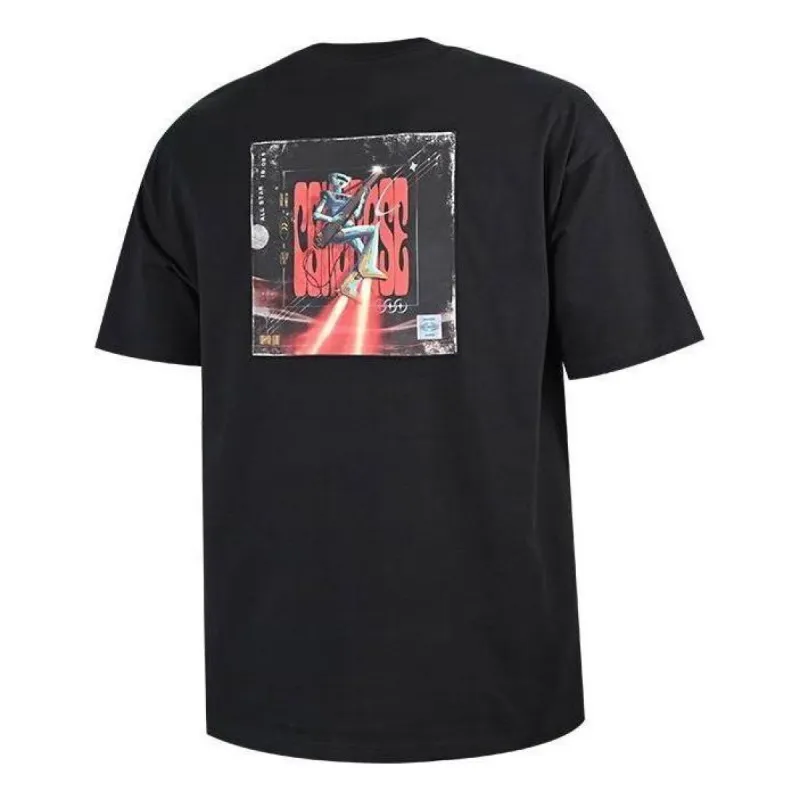 Converse Rockstar Logo T-Shirt 'Black' 10024877-A02 sold by KicksCrew