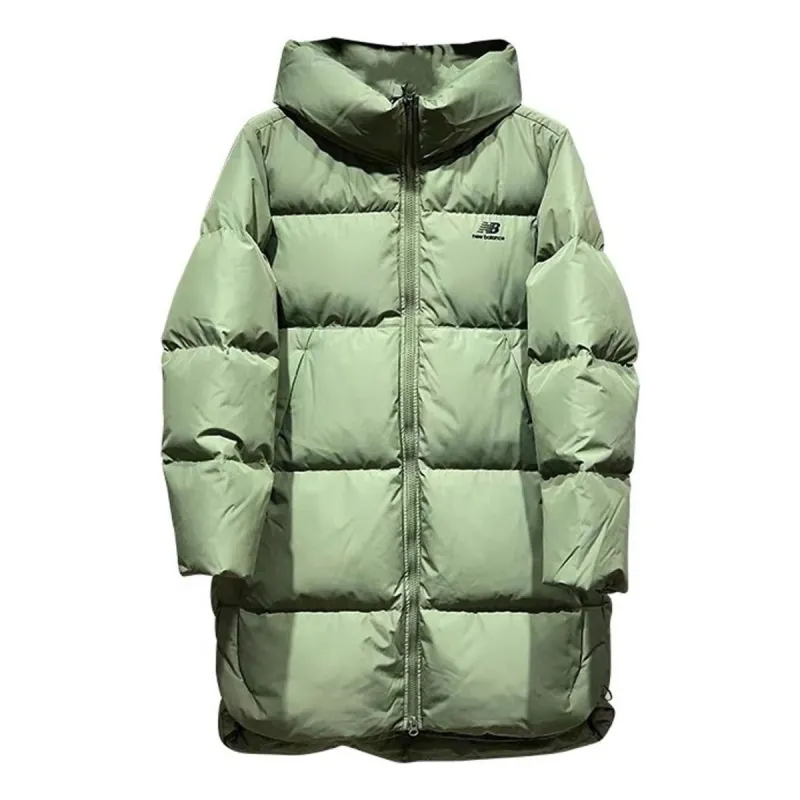 (WMNS) New Balance Padded Parka Coat 'Green' NPA4E112-KH sold by KicksCrew