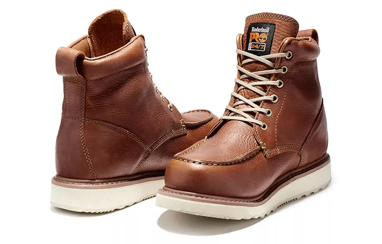Timberland Wedge 6 Inch Work Boots 'Brown' 53009214 sold by KicksCrew product image thumbnail 4