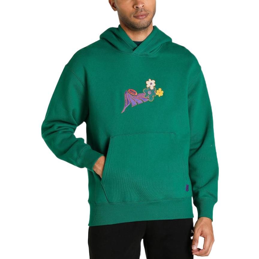 Puma P.A.M. Hoodie 'Green' 536005-84 sold by KicksCrew product image thumbnail 4