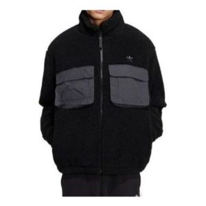 adidas WW Sherpa Jacket 'Black' IC8162 sold by KicksCrew