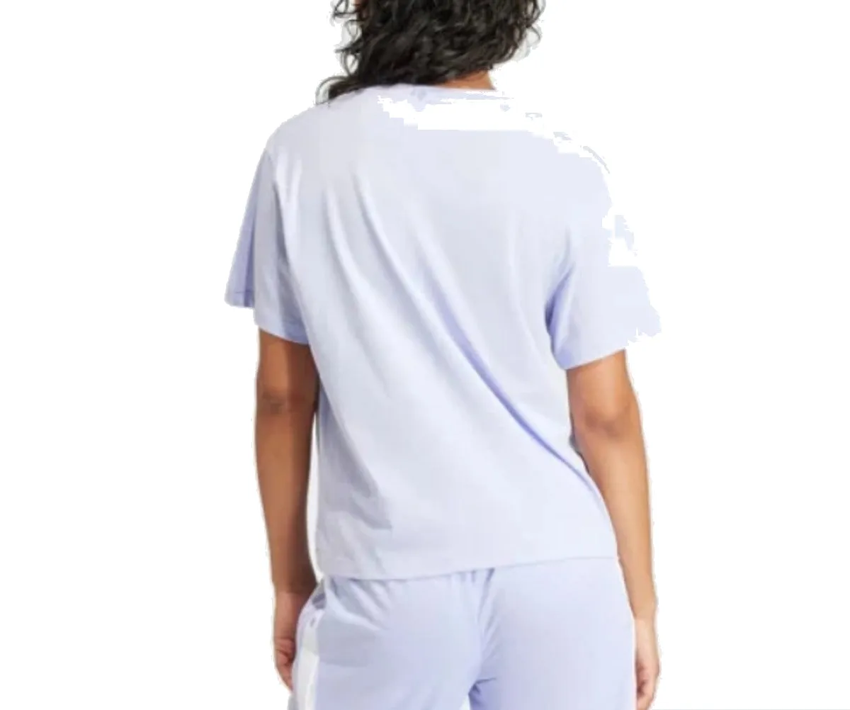(WMNS) adidas Adicolor Trefoil Boxy T-Shirt 'Purple' IN8439 sold by KicksCrew product image thumbnail 3